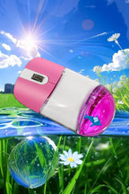 Frutiger Aero Aqua Liquid Mouse Cute Floating Aquarium Animal 2.4G+Bluetooth Wireless Optical Ocean Doll Mice For Laptop Desktop