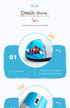 Frutiger Aero Aqua Liquid Mouse Cute Floating Aquarium Animal 2.4G+Bluetooth Wireless Optical Ocean Doll Mice For Laptop Desktop