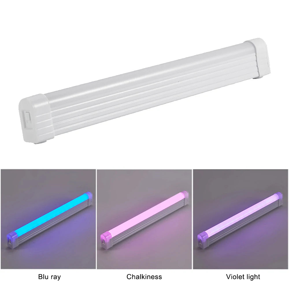 Portable Super Bright LED Tube Music Festival Lamp USB Outdoor Camping Night Light Photography Fill Light w/3 Color Adjustable
