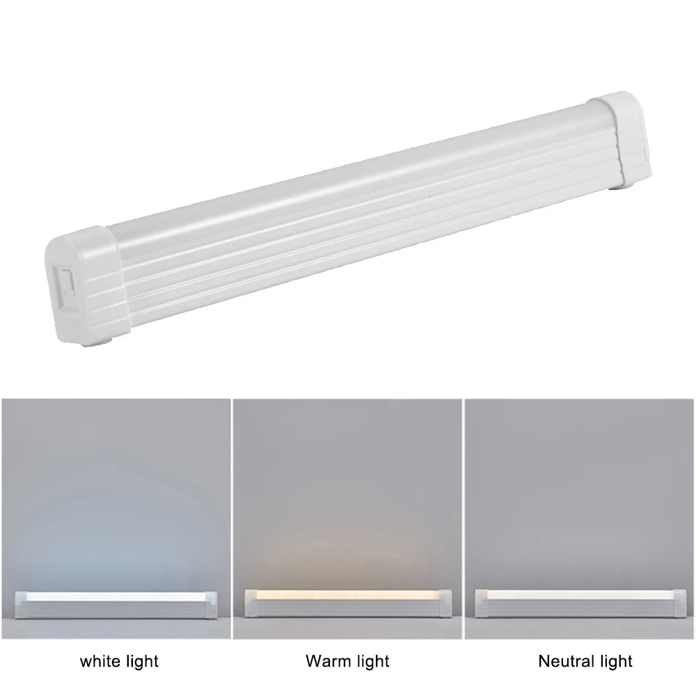 Portable Super Bright LED Tube Music Festival Lamp USB Outdoor Camping Night Light Photography Fill Light w/3 Color Adjustable